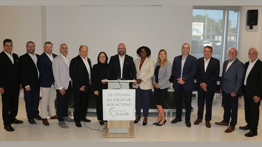 Le parti Repentigny Ensemble présente son équipe pour les élections 