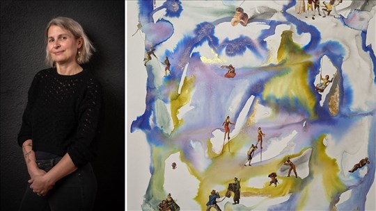 Exposition de Laëtitia Matrat au Centre des arts et des loisirs Alain-Larue