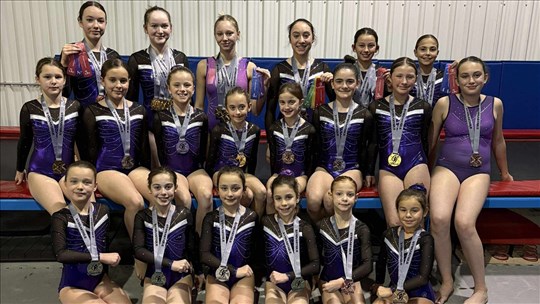 Un bon début de saison de compétitions pour Gym Annalie 