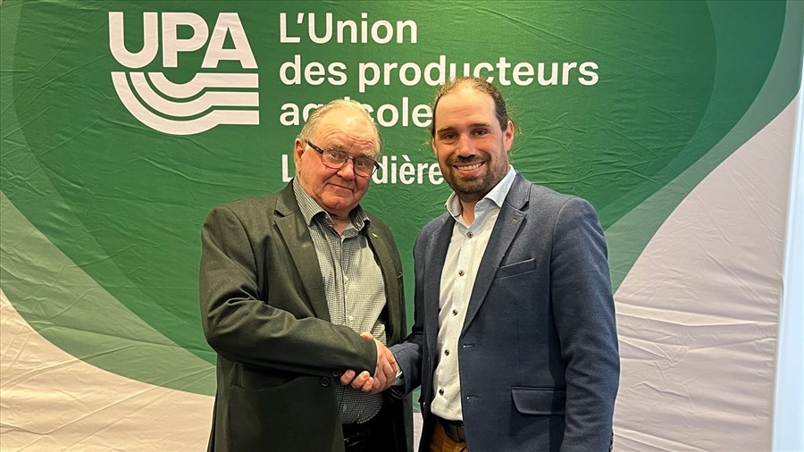 Simon Duval nommé président de la Fédération de l’UPA de Lanaudière